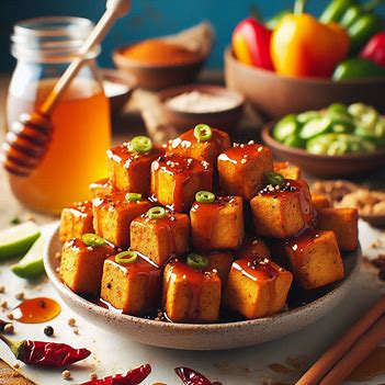 Honey-Chipotle Tofu Bites Are Sweet & Spicy Perfection