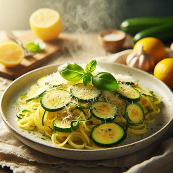 Lemon Zucchini Pasta